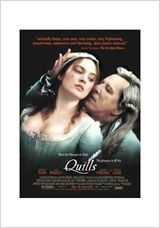 Quills - la plume et le sang : Affiche