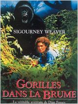 Gorilles dans la brume : Affiche