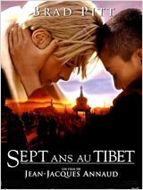 Sept ans au Tibet : Affiche