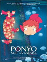 Ponyo sur la falaise : Affiche
