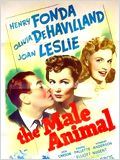 The Male Animal : Affiche