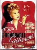 L'Honorable Catherine : Affiche