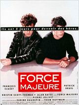 Force majeure : Affiche