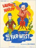 Laurel et Hardy au Far West : Affiche