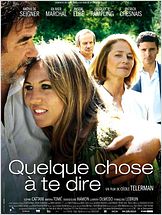 Quelque chose à te dire : Affiche