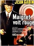 Maigret voit rouge : Affiche